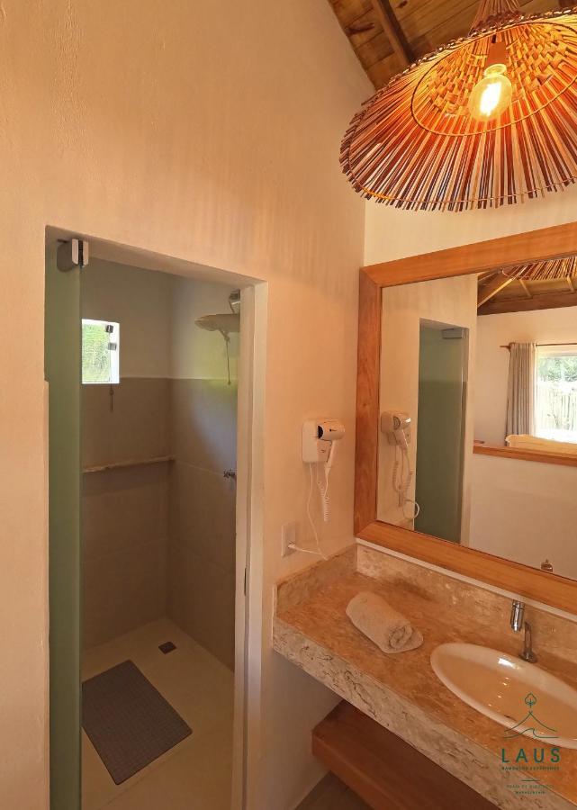 Laus Bangalos Experience - Piscina Privativa - Praia De Algodoes - Peninsula De Marau - Bahia Praia dos Algodoes Ngoại thất bức ảnh
