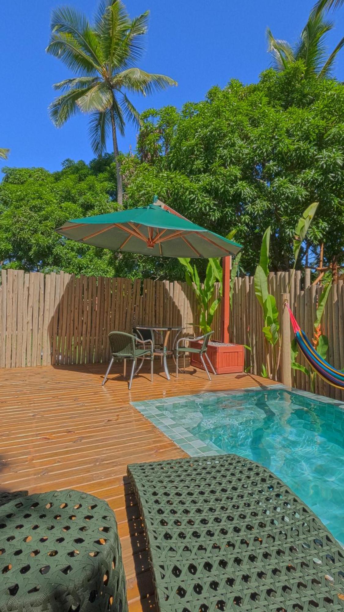 Laus Bangalos Experience - Piscina Privativa - Praia De Algodoes - Peninsula De Marau - Bahia Praia dos Algodoes Ngoại thất bức ảnh